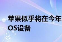 苹果似乎将在今年上半年推出至少两款新的iOS设备