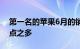 第一名的苹果6月的销量占比下降了4个百分点之多